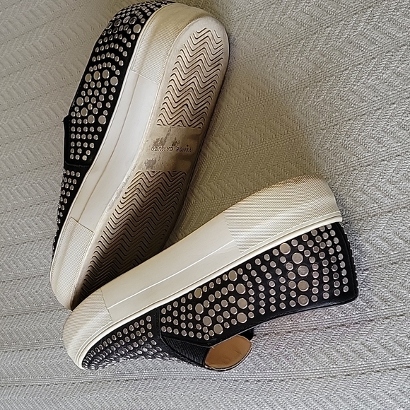 VinceCamuto Studded Platform Sneakers - Picture 3 of 6